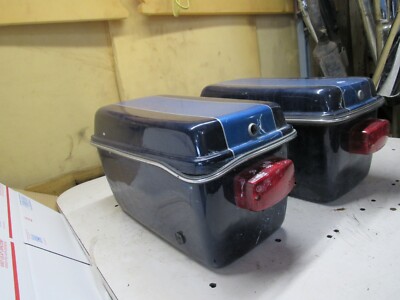 1981 Kawasaki KZ750 LTD Saddle Bags | eBay