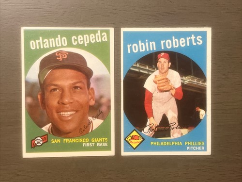 1959 TOPPS BASEBALL #201-400 COMPLETE YOUR SET FREE SHIPPING - 第 3/13 張圖片
