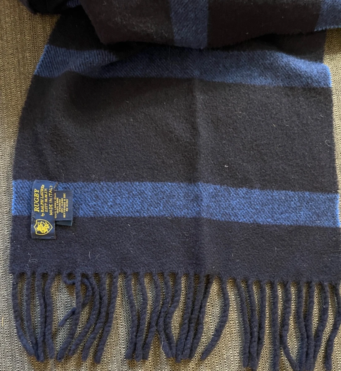 Echarpe rugby à XIII BRADFORD NORTHERN vintage scarf made in Britain