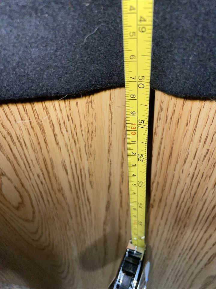 Vintage Cricketeer Cashmere Coat Mens 40R Black Trench Cashmere double breasted - Image 4 of 4