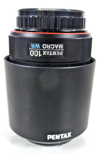 Pentax 100mm Macro WR Lens w/ PENTAX PH-RBE 49mm Lens Hood