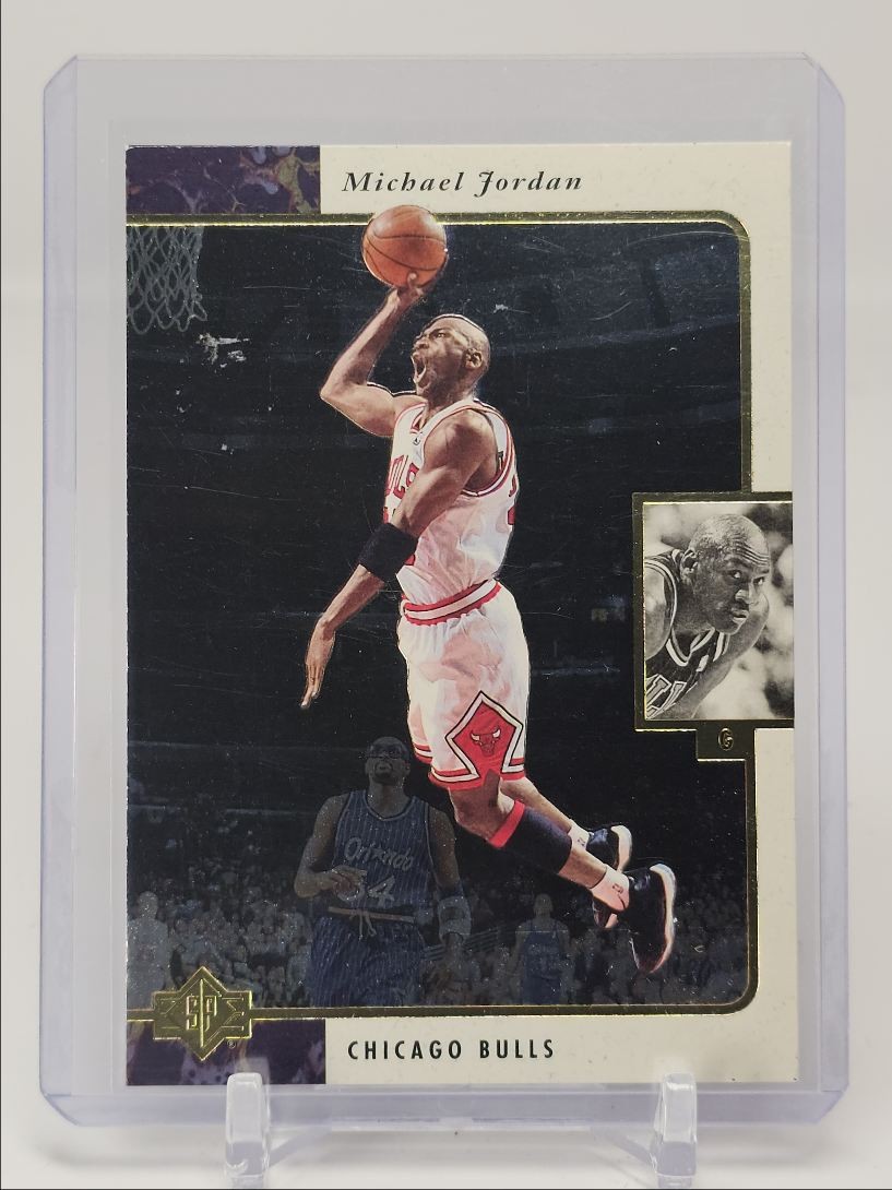 MICHAEL JORDAN 1995-96 UPPER DECK SP BASKETBALL CHICAGO BULLS #23 Q0850