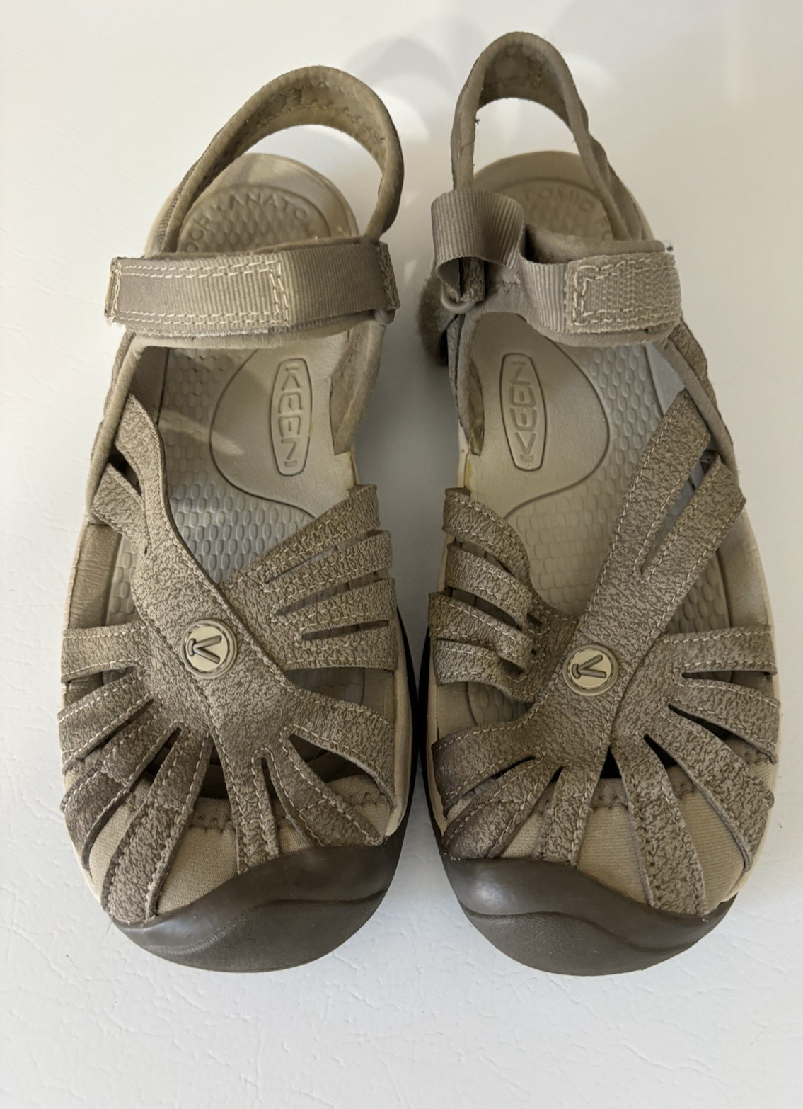 Sandali sportivi Keen donna rosa gargoyle corvo grigio punta antiurto slingback taglia 8