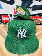 New Era Hat Club Exclusive Sakura 3.0 New York Yankees Green 1999 Fitted 7 1/2