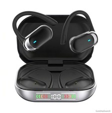 Open Ear Buds Bluetooth 5.3 Wireless Earbuds Touch Control Clear Calls Sports