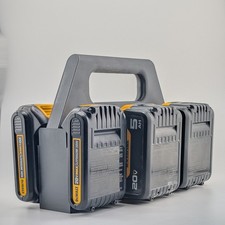 DeWalt Battery Holder, 6 Slot Carrier with Ha...