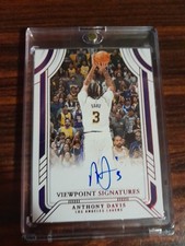 ANTHONY DAVIS 2024/25 PANINI NATIONAL TREASURES 04/24 ON CARD AUTO 