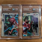 TAG 7.5 Rayquaza & Deoxys LEGEND SET 2010 #89 #90 PSA 7