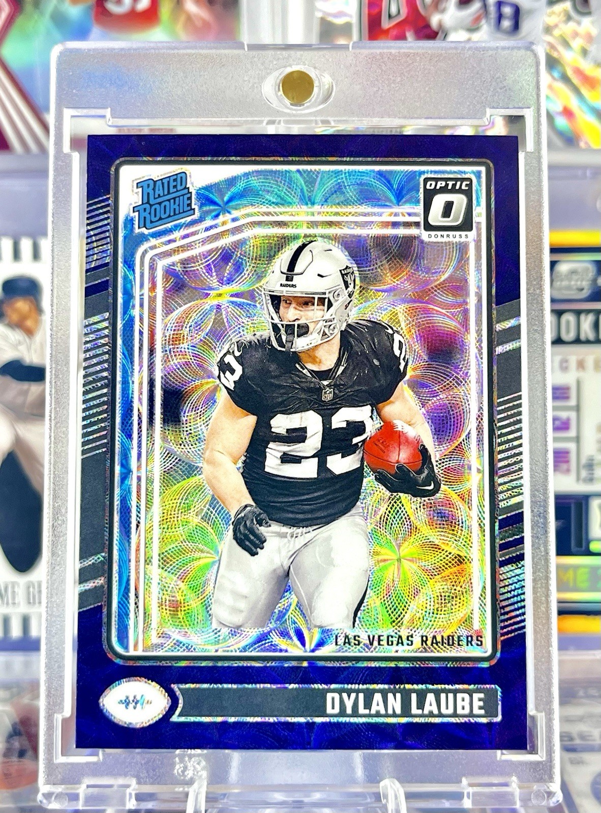 Dylan Laube Panini Donruss Optic #230 Purple Scope