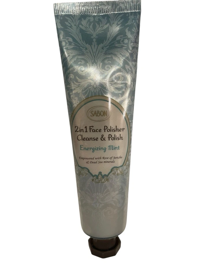 Pulidor facial Sabon limpieza y pulido energizante como nuevo 2,02 OZ rosa jericó 2 en 1 Foto 2 de 4