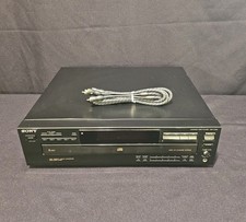 Sony CDP-C335 5-Disc CD Changer Player Vintage Made in Japan WORKS 1993