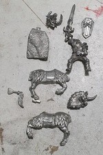 Warhammer Metal Archaon the Everchosen 5th Edition Mounted Chaos Lord Metall OOP