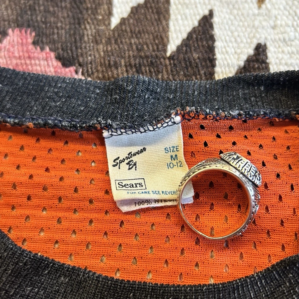 Camiseta Bebê Vintage Anos 70 Malha Suziki Motocross Jersey - Laranja - Imagem 4 de 4