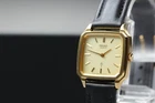 Vintage 1978 Seiko Belfina 2320-5190 Gold Tank Octagon Quartz Womens Watch JAPAN
