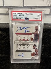 2021-22 Panini National Treasures John Wall Kyrie Irving Auto Dual /25