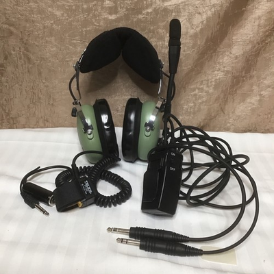 #ad David Clark H10 13X Electronic Noise Canceling Aviation Headset Telex PT300 PTT $349.99