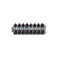 Bosch Schrauberbit-Set Impact Control 8-Teilig PH1 3X PH2 PH3 2 X PZ2 PZ3 25 Mm