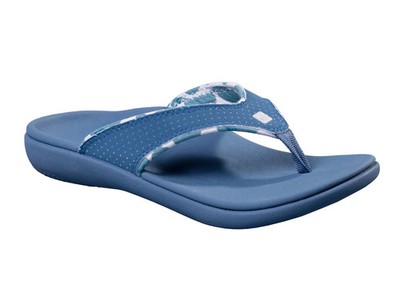Spenco Yumi Bokeh Women's Orthotic Sandal Bluestone - 9 Wide