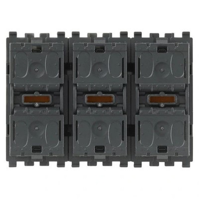 Vimar Three rocker push buttons+actuator - R20546