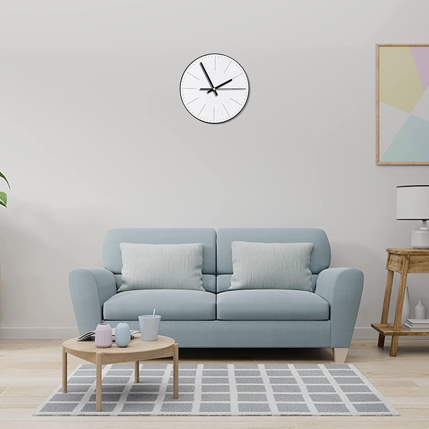 2Pcs Quartz Clock Mechanism Kit, Wall Clock Mechanisms Mattery Powered Replaceme