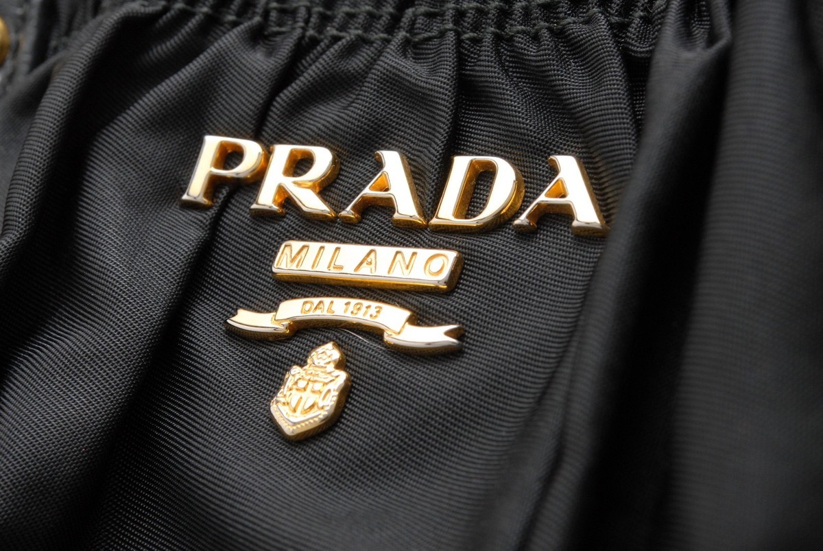 PRADA 2way Handbag Shoulder Bag Black Nylon | eBay