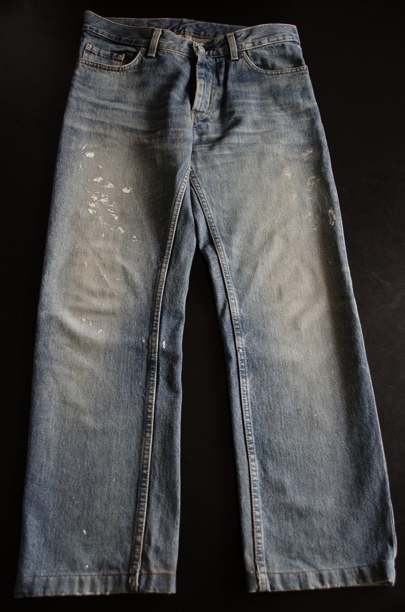 HELMUT LANG 1998 SS Runway Painter Denim Archive Jeans Size 30 | eBay