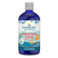 Nordic Naturals Children's DHA Liquid - Strawberry Flavored Kids Fish Oil, 16 Oz