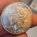 1922-S #2 Peace Silver Dollar BU semi key date  lcpa
