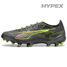 PUMA ULTRA 5 ULTIMATE AG Artificial Ground Soccer Shoes Men's Silver Yellow