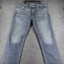 Levi's 559 Jeans Mens 36x32 W36 L32 Blue Relaxed Straight Leg Denim