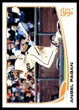 Angel Pagan 2013 Topps #284 Giants MLB READ FREE SHIPPING AutographDen