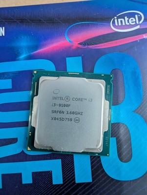 Intel Core BX80684I39100F I3-9100f 3.6 GHz Desktop Processor