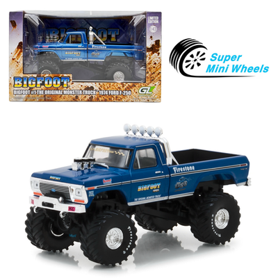 Greenlight 1:43 BigFoot #1 The Original Monster Truck 1974 Ford F