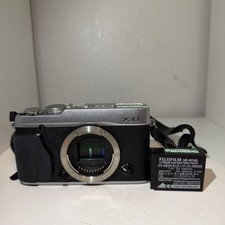 Fujifilm X-E1 Mirrorless Digital Camera Silver (Body Only)