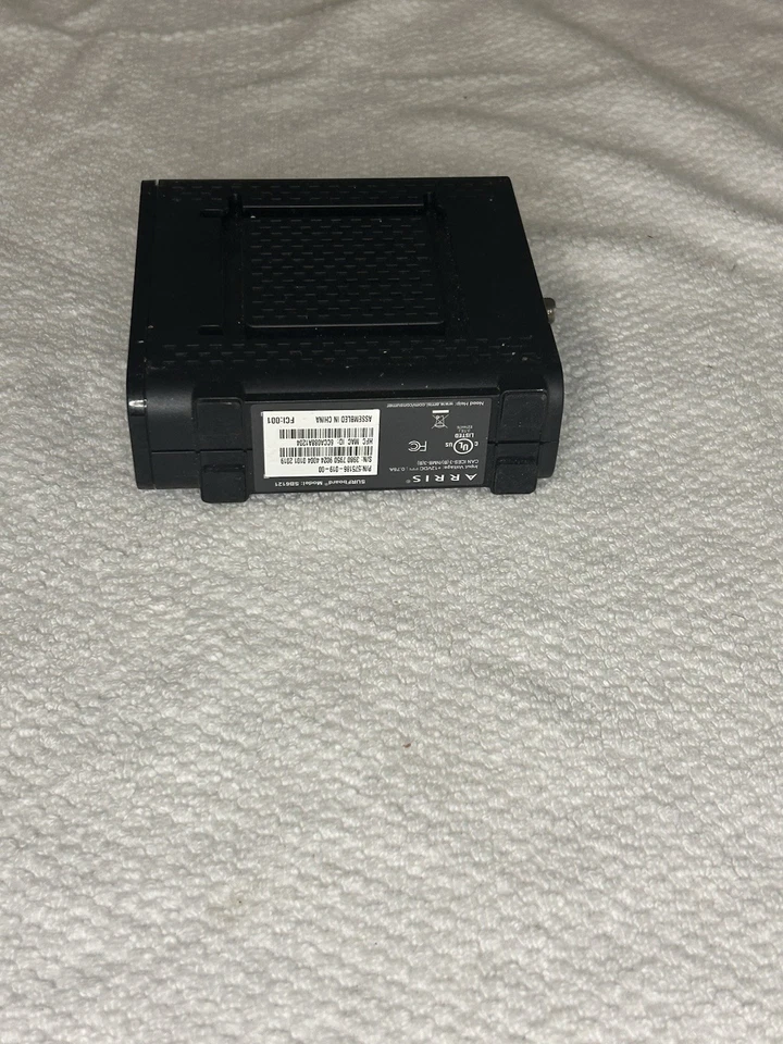 Motorola Black Cable Modem High-Speed Internet Standard Coaxial Input Ethernet - Image 3 of 4