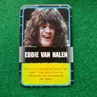 Eddie Van Halen - Single Trivia Trading Card