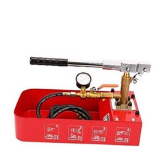 Hydrostatic Pressure Tester, Manual Water Pressure Test Pump, 2 Gallon Tank