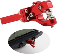 CNC Aluminum Alloy RC Tow Trailer Hook Hitch Receiver Suit for TRX4 Axial Red 