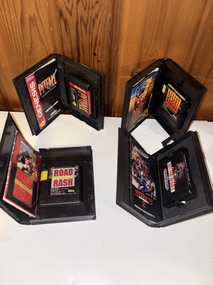 VTG Sega Genesis Game LOT - Sonic 2, Streets Of Rage 2, Mega Bomberman, TESTED - Image 3 of 4