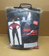 Star Trek The Next Generation Ladies Uniform Jumpsuit Small Rubies 1993