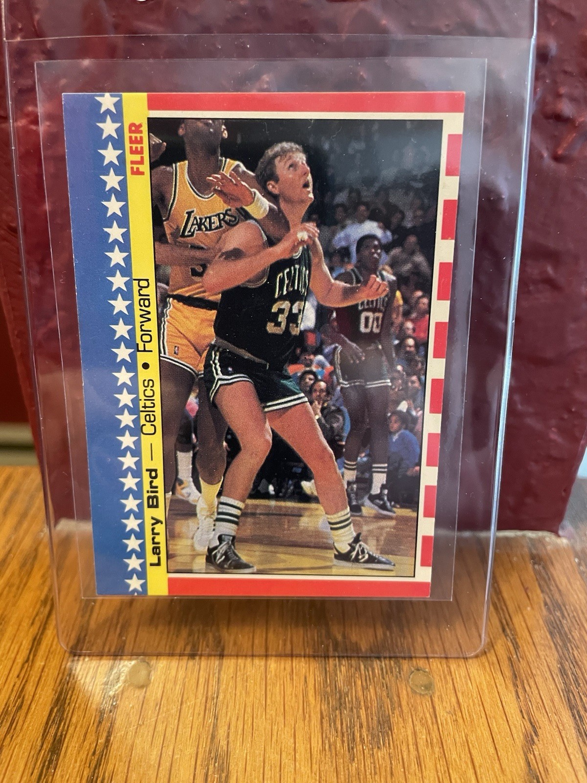 1987-88 Fleer Basketball #4 Larry Bird Sticker 🏀🔥🏀🔥