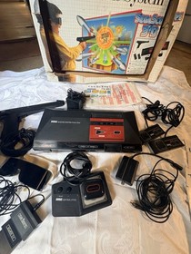 Sega Master System SegaScope 3D Bundle Box Console CIB 7  Games Light Phaser 