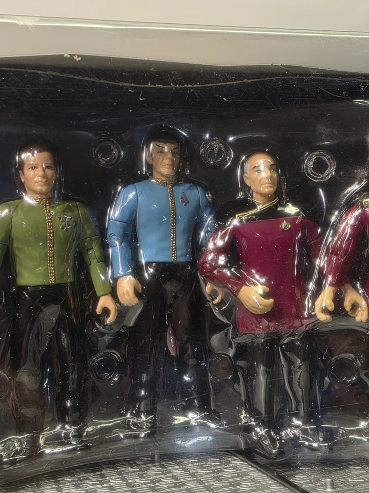 Star Trek Oficial Flota Estelar Coleccionista Set 1994 Sellado En Caja Foto 4 de 4