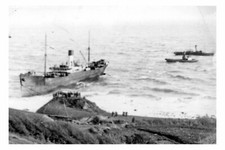 rp06405 - Wreck off Freshwater , Isle of Wight - print 6x4
