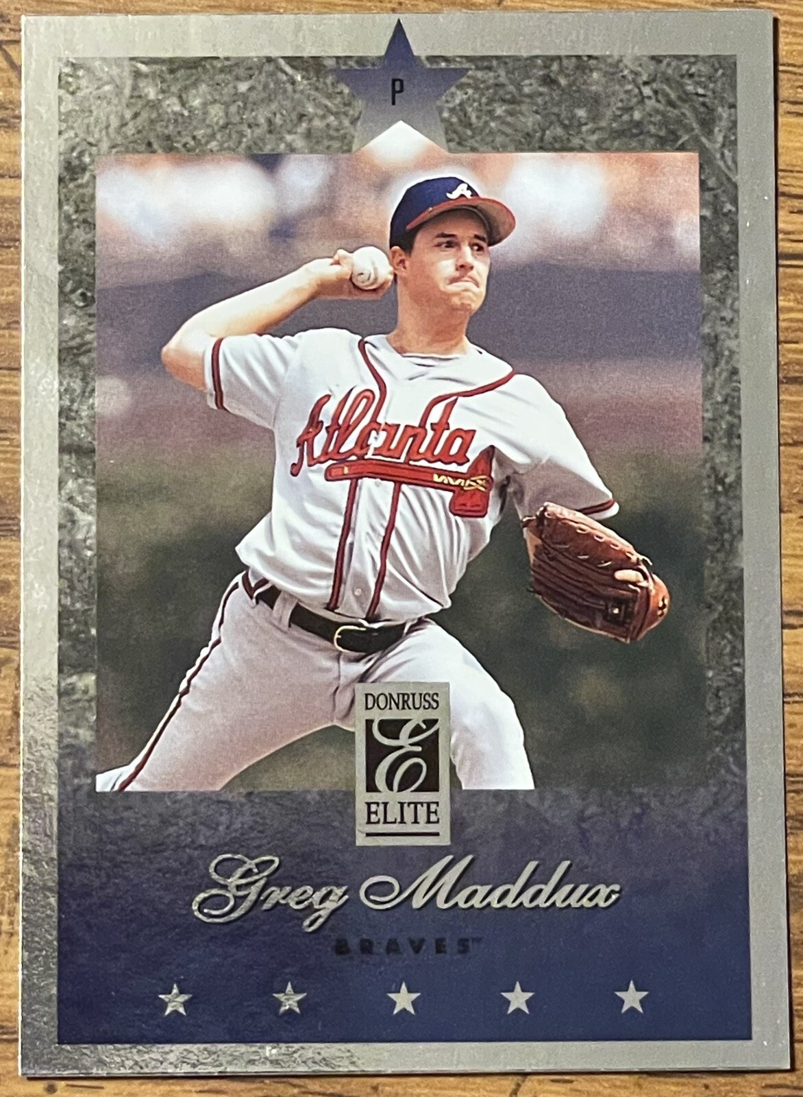 Greg Maddux 1997 Donruss Elite Baseball Card #4 Atlanta Braves MLB HOF Free Ship
