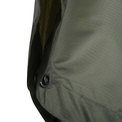 Waterproof Poncho Helikon Tex Hooded Raincoat Camo Tarp Tactical Woodland Army - Picture 63 of 84