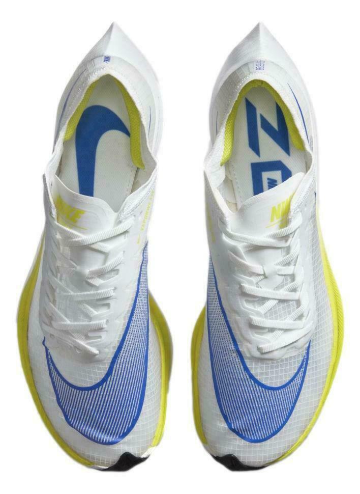 Nike Men's ZoomX VaporFly Next% 'Ekiden White Racer Blue' AO4568