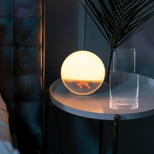 Bedside Water Carafe Tumbler Pitcher Modern Night with Glass Cup for Nightstand - Picture 6 of 6
