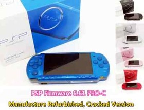 SONY PSP-3000 6.61 PRO-C Region Free Bonus 128GB Micor SD Console + Game Lot