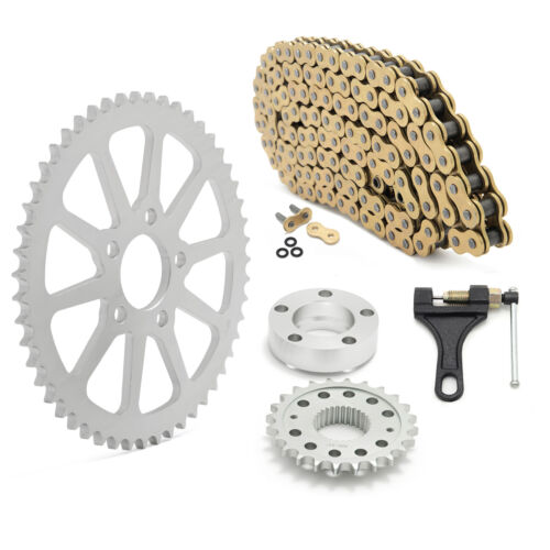 Chain Transmission Sprocket Conversion Kit for Harley Softail Dyna Super Glide